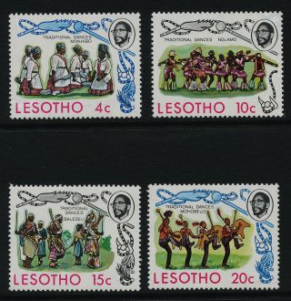 Lesotho 191 - 4 Traditional Dances photo