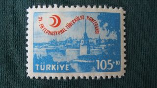 Turkish Stamp Tuberculosis Medical Convention photo