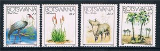 Botswana 1983 Endangered Species Sg 541/4 photo