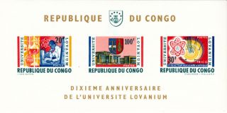 Congo - 1964 - University Of Lovanium S/s - photo
