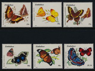 Zimbabwe 670 - 5 Butterfly photo