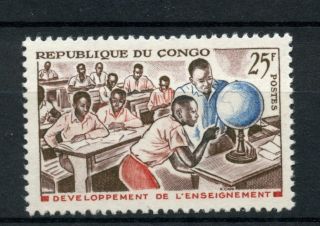 Congo Brazzaville 1964 Sg 49 Development Of Education A39090 photo
