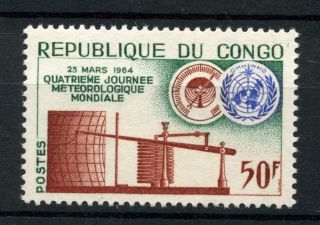 Congo Brazzaville 1964 Sg 42 Meteorological Day A39086 photo