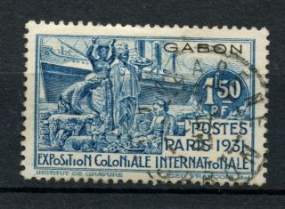 Gabon 1931 Sg 126,  1f50 Int.  Colonial Exh.  A35589 photo