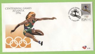 South Africa 1996 Olympic Games,  Atlanta 1.  40 First Day Cover photo