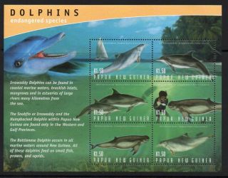 Papua Guinea Sgms1000 2003 Dolphins photo