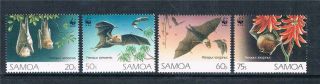 Samoa 1993 Flying Foxes Sg 89 - 901 photo