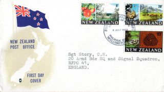 Zealand 8 July 1969 Industries First Day Cover Shs photo