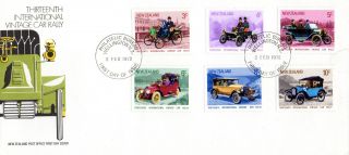 Zealand 2 February 1972 Car Rally Unaddressed First Day Cover Shs photo