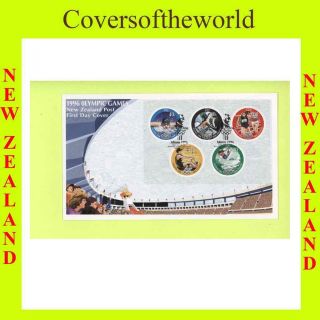 Zealand 1996 Olympics M/s First Day Cover photo