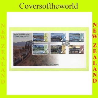 Zealand 1997 Scenic Views First Day Cover photo