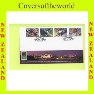 Zealand 2000 Olympics & Sports First Day Cover photo
