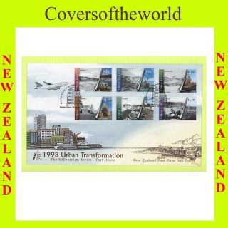 Zealand 1999 Urban Transformation First Day Cover photo
