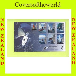 Zealand 1999 Signed Yachting Race First Day Cover photo