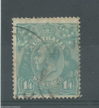 Australia - 1927 - Sg93 - Wmk 7 - Cv £ 80.  00 - photo