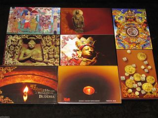 India 2007 Buddha Mahaparinivarna Year Buddhism Max Cards Presentation Pack photo