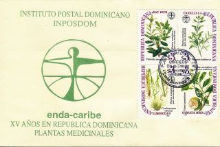 Dominican Medicinal Plants Sc 1289 Fdc 1998 photo