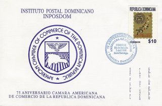 Dominican American Chamber Of Commerce Sc 1270 Fdc 1998 photo