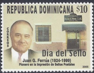 Dominican Stamp Day Sc 1415 2005 photo