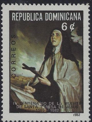 Dominican St.  Teresa Of Jesus Of Avila Sc 870 1982 photo