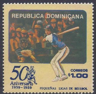Dominican Little League Baseball Sc 1063 1989 photo