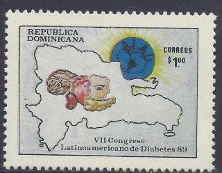 Dominican Diabetes ' 89 7th Latin Congress Sc 1064 1989 photo
