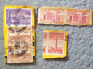 Stamp Dominican Republic 1944 – 1949 Air Mail Ap30 C68 37c A100 442 20c Ap32 photo