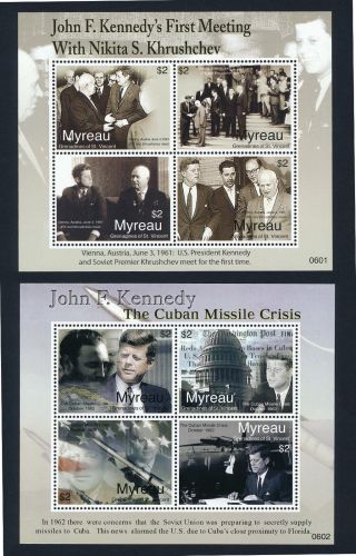 St Vincent Grenadines Myreau 1 - 2 Kennedy,  Missile Crisis,  Aircraft photo