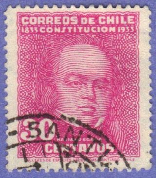 Chile Stamp Scott 183 Stamp See Photo photo