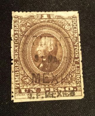 Mexico Revenue Stamp Variety photo