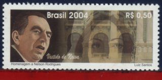 2943 Brazil 2004 - Nelson Rodrigues,  Playwright,  Music,  Famous People,  Sc 2943 photo