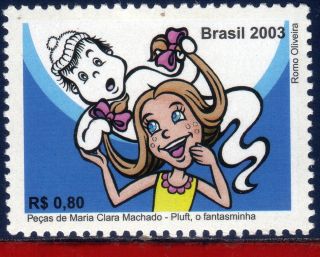 2886 Brazil 2003 - Ghost Pluft,  Comics,  Mi 3312, photo