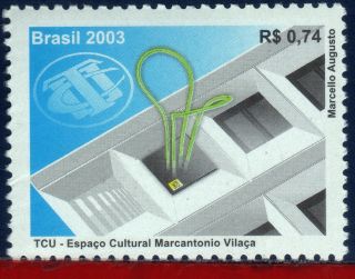 2902 Brazil 2003 Cultural Space,  Tcu,  Marcantonio Vilaca,  Architecture,  Mi 3334 photo