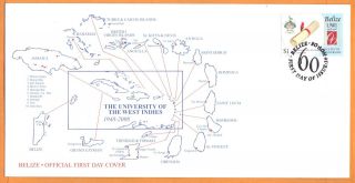 Belize - Fdc University Of The West Indies photo
