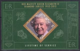Belize - - Queen Elizabeth ' S Life Time Of Service - Souvenir Sheet photo