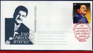 2103fd Mexico 1998 - Jose Alfredo Jimenez,  Composer,  Famous People,  Mi 2751, photo