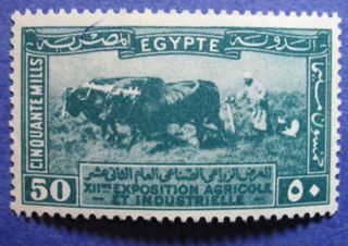 1926 Egypt 50m Scott 111 Michel 100 Cs07084 photo