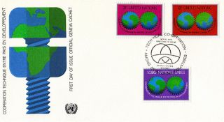 United Nations 1978 Technical Development First Day Cover York Shs photo