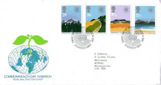 9 March 1983 Commonwealth Day Royal Mail First Day Cover London Sw Shs photo