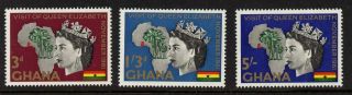 Ghana 107 - 9 Queen Elizabeth Ii,  Map photo
