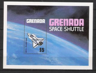 Grenada 1981 Space/shuttle/transport/science/ S/s Mi Bl 99 Vf photo