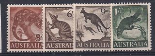Australia - 1959 Wild Animal Mlh - Vf 294 - 7 photo