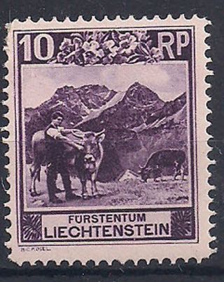 Liechtenstein - 1930 Wild Animal Mlh - Vf 96 photo