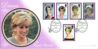 3 February 1998 Princess Diana Benham First Day Cover Althorp Shs (a) photo