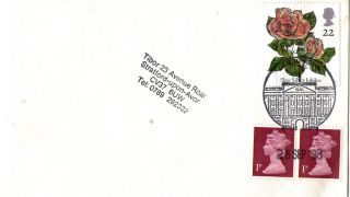 28 September 1993 Roses Cover Buckingham Palace London Sw1 Shs photo