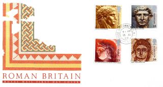 15 June 1993 Roman Britain Royal Mail First Day Cover House Of Commons Sw1 Cds photo