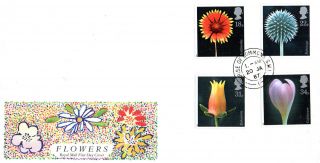 20 January 1987 Flowers Royal Mail First Day Cover House Of Commons Sw1 Cds photo