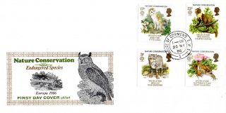 20 May 1986 Nature Conservation Philart First Day Cover House Of Commons Sw1 Cds photo