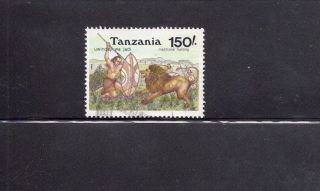 Tanzania 1992 Lion Hunting Scott 938 photo