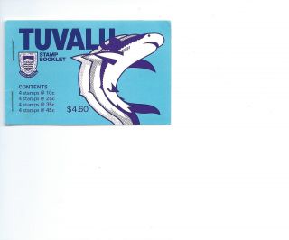 Tuvalu 1979 Booklet Fishes photo